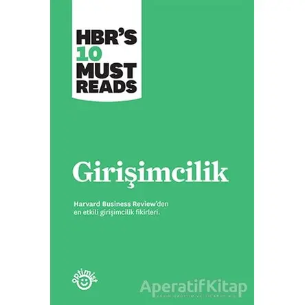 Girişimcilik - Harvard Business Review - Optimist Kitap