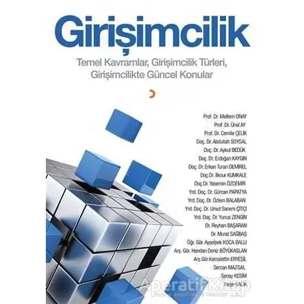 Girişimcilik - Kolektif - Cinius Yayınları