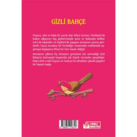 Gizli Bahçe - Frances Hodgson Burnett - Aperatif Kitap Yayınları