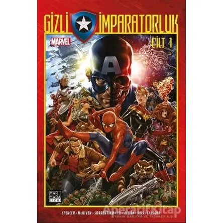 Gizli İmparatorluk Cilt 1 - Nick Spencer - Marmara Çizgi