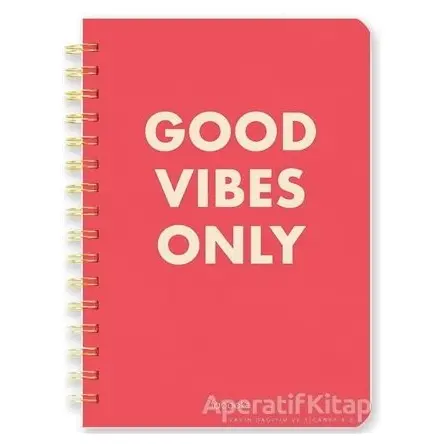 Good Vibes Only - Defter - Kolektif - FAbooks