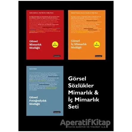 Görsel Sözlükler Mimarlık ve İç Mimarlık Seti (3 Kitap Kutulu) - David Prakel - Literatür Yayıncılık