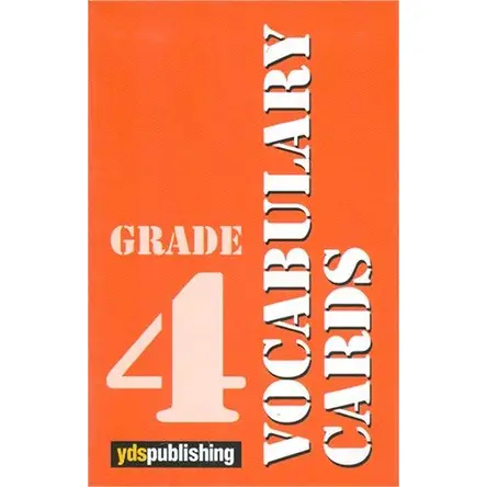 Grade 4 Vocabulary Cards Ydspublishing Yayınları