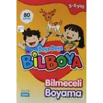 Doya Doya Bil Boya Bilmeceli Boyama (5-6 Yaş) - Kolektif - Talas Yayınları