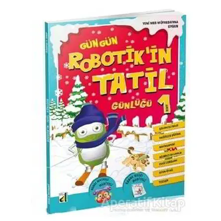 Gün Gün Robotikin Tatil Günlüğü 1 - Kolektif - Damla Yayınevi