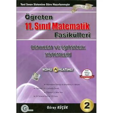 Gür 11.Sınıf Matematik Denklem ve Eşitsizlik Sistemleri