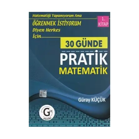 Gür 30 Günde Pratik Matematik 1.Kitap