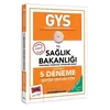 Yargı 2020 GYS T.C. Sağlık Bakanlığı Şoför Unvanı İçin Çözümlü 5 Deneme