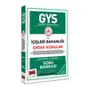 Yargı GYS İçişleri Bakanlığı Ortak Konular Konu Özetli Soru Bankası