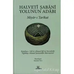 Halveti Şabani Yolunun Adabı - Veli Ali Alaaddin - H Yayınları