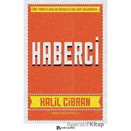 Haberci - Halil Cibran - Sander Yayınları