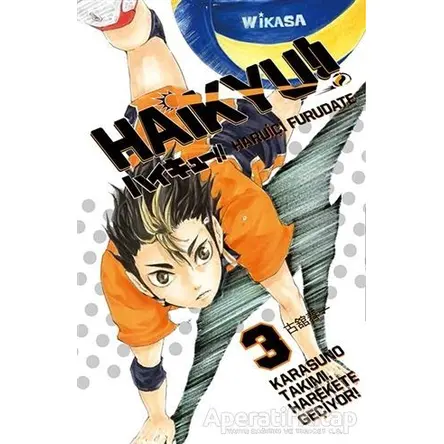 Haikyu!! 3. Cilt - Karasuno Takımı Harekete Geçiyor! - Haruiçi Furudate - Gerekli Şeyler Yayıncılık