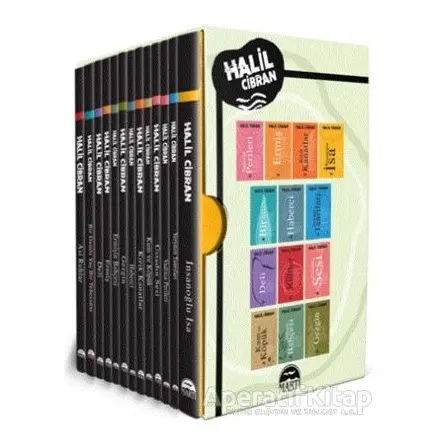 Halil Cibran Kutu Set (13 Kitap Takım) - Halil Cibran - Martı Yayınları