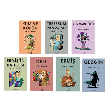 Halil Cibran Seti 7 Kitap Yakamoz Yayınları