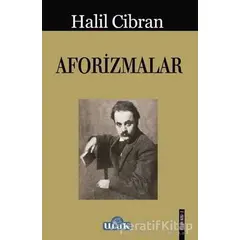 Aforizmalar - Halil Cibran - Ulak Yayıncılık