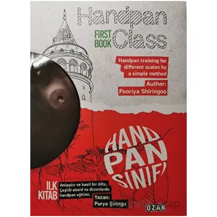 Handpan Sınıfı 1. Kitap - Handpan Class First Book - Pooriya Shiringoo - Ozan Yayıncılık