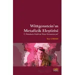 Wittgensteinin Metafizik Eleştirisi - Yasin Gökhan - Eski Yeni Yayınları