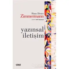 Yazınsal İletişim - Hans Dieter Zimmermann - Çizgi Kitabevi Yayınları