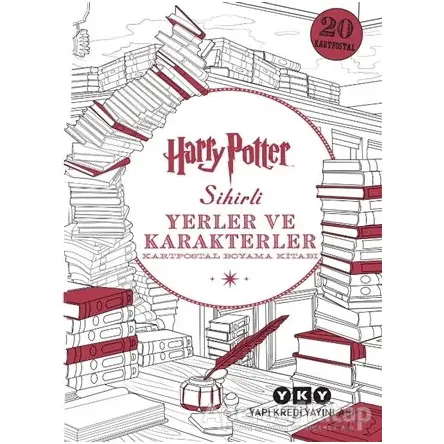 Harry Potter Sihirli Yerler ve Karakterler - Kolektif - Yapı Kredi Yayınları