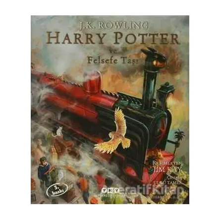 Harry Potter ve Felsefe Taşı (Resimli Özel Baskı) - J. K. Rowling - Yapı Kredi Yayınları Kültür