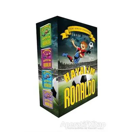 Hayalim Ronaldo (4 Kitap Set) - Erkan İşeri - Pinus Kitap