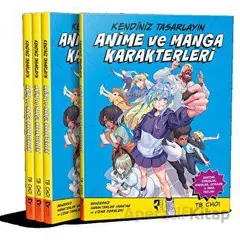 Anime ve Manga Karakterleri - Kendiniz Tasarlayın - Tb Choi - HayalPerest Kitap