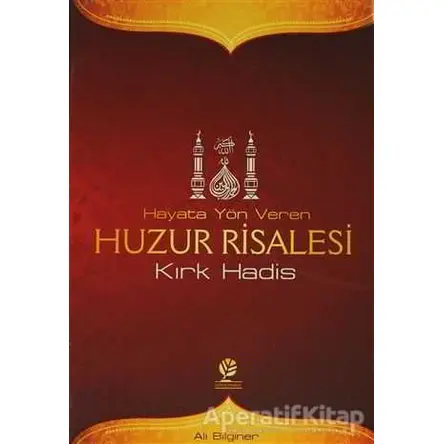 Hayata Yön Veren Huzur Risalesi - Ali Bilginer - Gonca Yayınevi