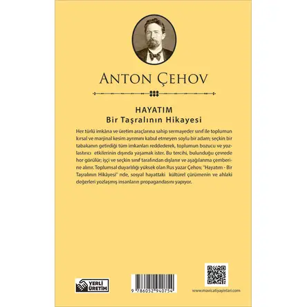 Hayatım Bir Taşralının Hikayesi - Anton Çehov - Maviçatı (Dünya Klasikleri)