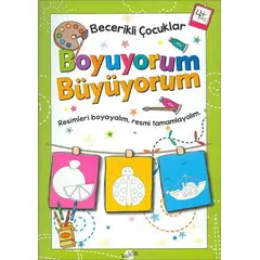 Boyuyorum Büyüyorum 4 Yaş - Becerikli Çocuklar - Kolektif - Kukla Yayınları