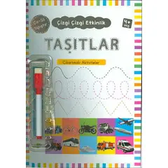 Taşıtlar 4 Yaş ve Üstü - Çizgi Çizgi Etkinlik - Kolektif - Kukla Yayınları