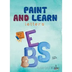 Paint and Learn - Letters - Hilal Kocaağa - Otantik Kitap