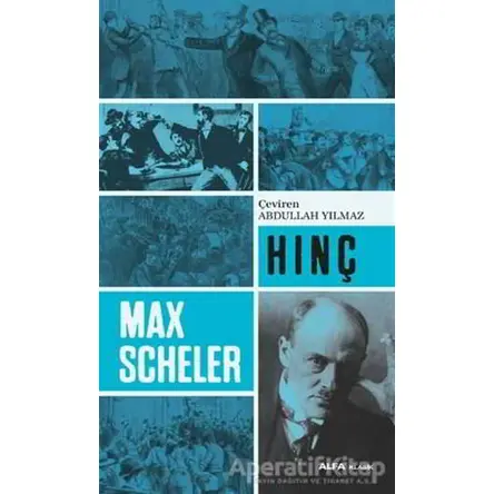 Hınç - Max Scheler - Alfa Yayınları