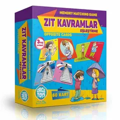 Circle Toys Zıt Kavramlar Eşleştirme Oyunu