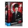 Mustafa Kemal Atatürk 1000 Parça Puzzle Blue Focus Games