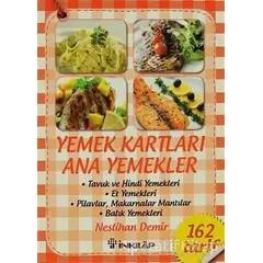 Yemek Kartları - Ana Yemekler - Neslihan Demir - İnkılap Kitabevi