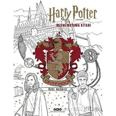 Harry Potter Filmlerinden Resmi Boyama Kitabı - Gryffindor Özel Baskısı