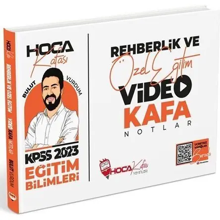 Hoca Kafası 2023 KPSS Eğitim Bilimleri Rehberlik ve Özel Eğitim Video Kafa Notlar - Bulut Vurdum