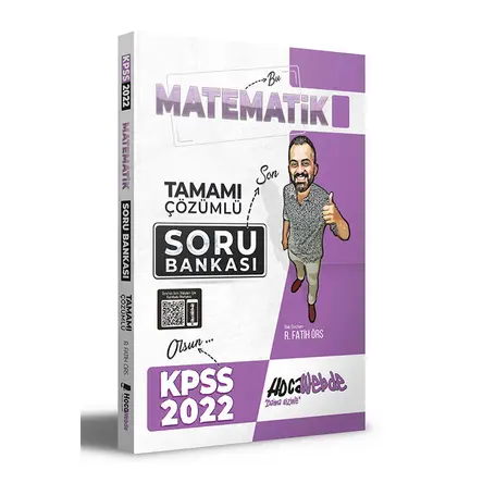 HocaWebde 2022 KPSS Matematik Tamamı Çözümlü Soru Bankası