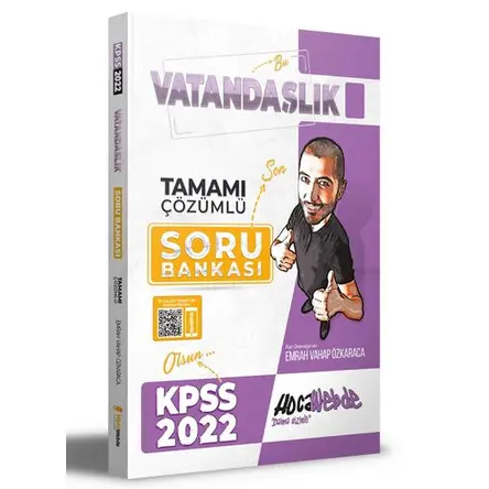 Hocawebde 2022 KPSS Vatandaşlık Tamamı Çözümlü Soru Bankası