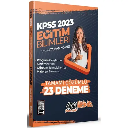 Hocawebde 2023 KPSS Eğitim Bilimleri Tamamı Çözümlü 23 Deneme Sınavı