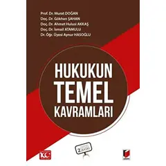 Hukukun Temel Kavramları - Kolektif - Adalet Yayınevi