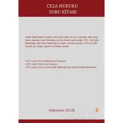 Ceza Hukuku Soru Kitabı - Süleyman Çelik - Cinius Yayınları
