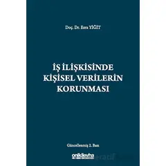 İş İlişkisinde Kişisel Verilerin Korunması - Esra Yiğit - On İki Levha Yayınları