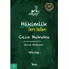 İmtiyaz Ceza Hukuku Genel Hükümler Hakimlik Ders Notları - Metin Kaya - Temsil Kitap