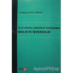 İş ve Sosyal Güvenlik Hukukunda Birlikte İşverenlik - Mehtap Yücel Bodur - Beta Yayınevi