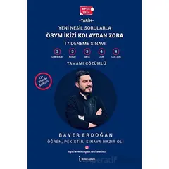 KPSS 2024 O¨SYM İkizi Kolaydan Zora - Baver Erdoğan - İkinci Adam Yayınları