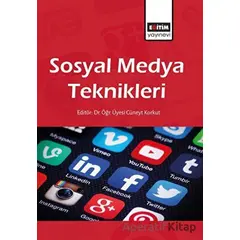Sosyal Medya Teknikleri - Savaş Keskin - Eğitim Yayınevi - Bilimsel Eserler