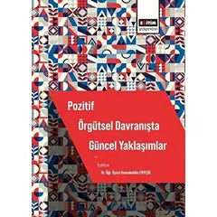 Pozitif Örgütsel Davranışta Güncel Yaklaşımlar