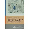 İktisat Nedir? - N. Emrah Aydınonat - İletişim Yayınevi