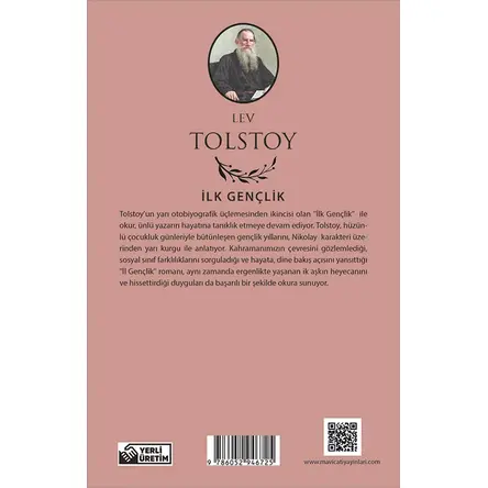 İlk Gençlik - Tolstoy - Maviçatı (Dünya Klasikleri)